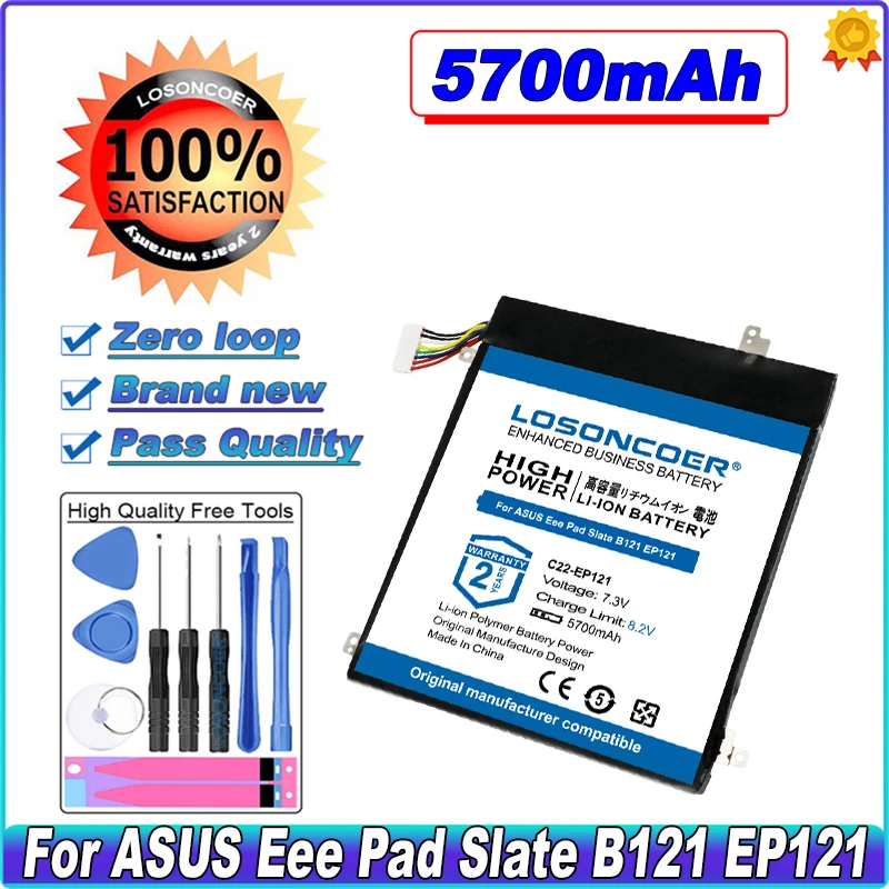 

C22-EP121 Battery For ASUS Eee Pad Slate B121 EP121 B121-1A001F B121-1A008F B121-1A010F B121-1A016F B121-1A018F Tablet Battery