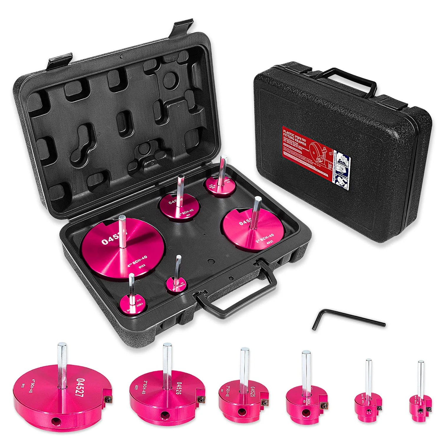 Used For Pprk6 Plastic Pipe Joint Reamer Can Be Installed Into Standard 1/2 "Drill Bit Pvc Pipe Reamer Tool