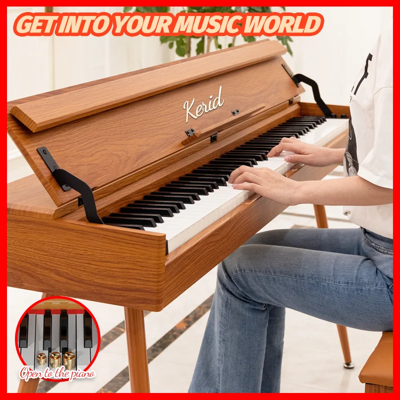 FREE SAMPLE Professional Music Instrument Portable Electronic Piano Desk Keyboard Electric Piano 88 Key Weighted Digital