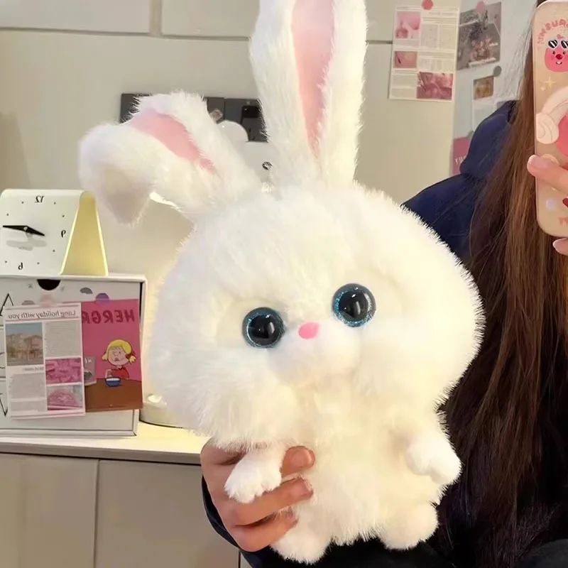 ペットのキャラクターぬいぐるみ、スノーボール人形、かわいいウサギ