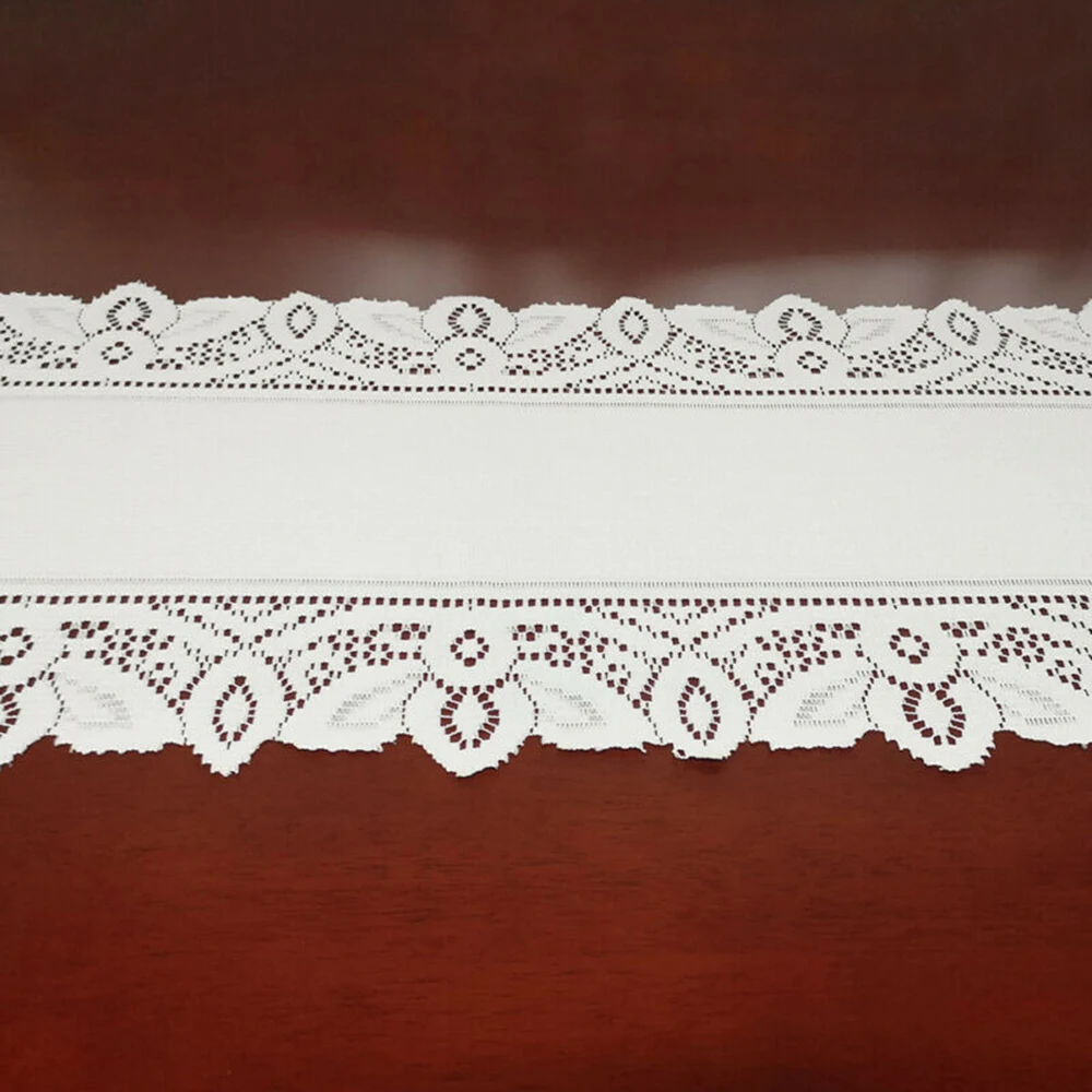 

Vintage Table Runner Accessories Celebrations Family Floral Graduations Knitted Lace Party Reusable Runner Table