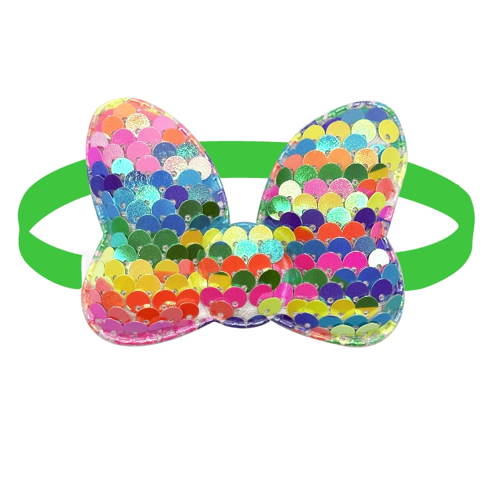 50/100PCS Sequin Style Dog Bow Ties Bowknot for Dogs Cat Grooming Accessories Pet Dog Adjustable Bowtie Pet Product Wholesale 3