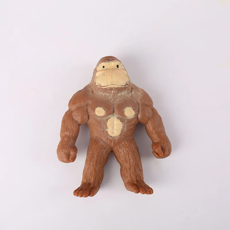 Juguete antiestrés de mono elástico para adultos y niños, juguete grande y  gigante esponjoso, blando e Influencer, regalo divertido y suave -  AliExpress