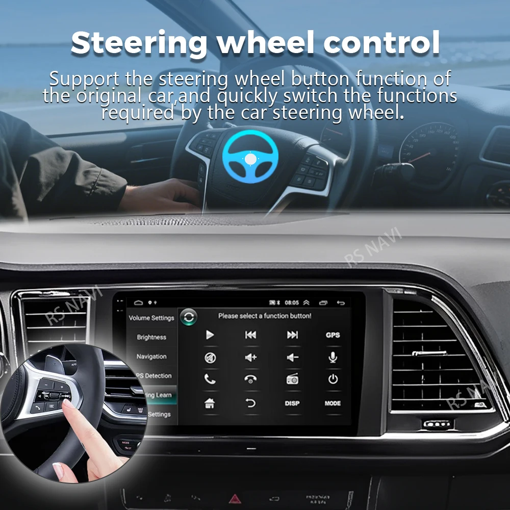 Radio Multimedia Android 16 para Seat Ateca Cupra 2016-2023, Reproductor de Video 2K QLED, GPS, Voz AI, CarPlay, 4G, Estéreo 6