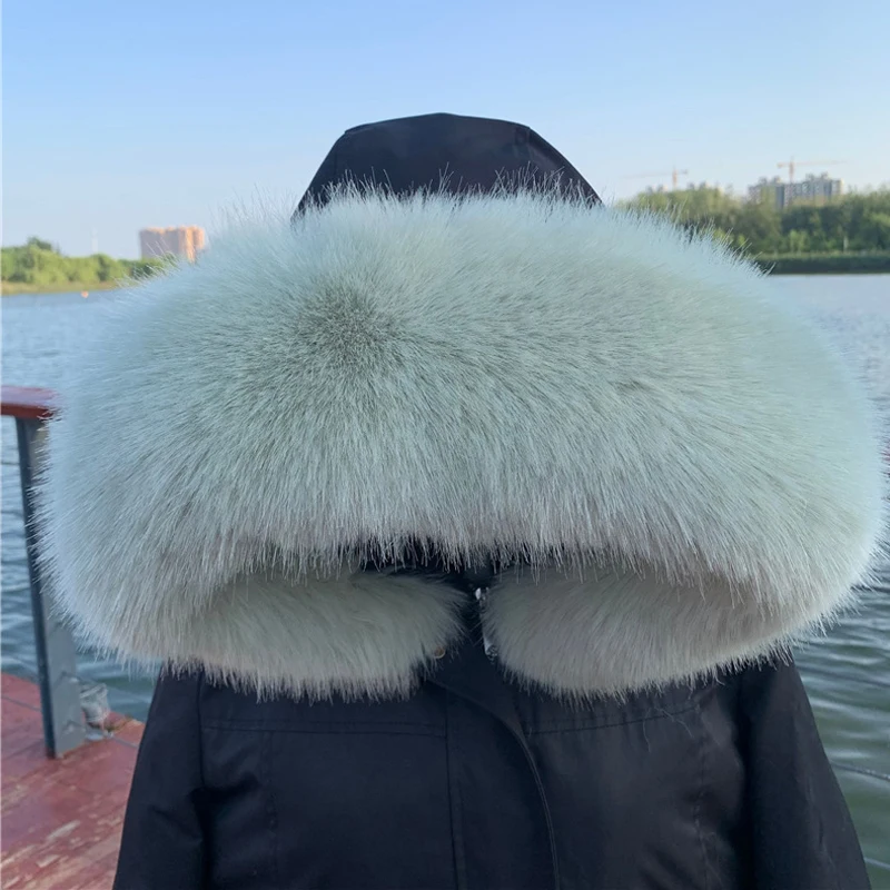 Рисунок 2 - Воротник из искусственного лисьего меха