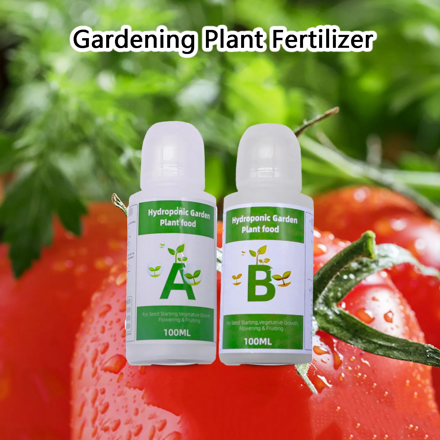 Soiless Hydroponic Nutrient Solution Planter Nutrient Granule Fertilizer AB Water-soluble for Flowers Vegetable Grass