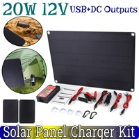 20 W Solar Charger Kit: Power Up Your RV Adventures!
