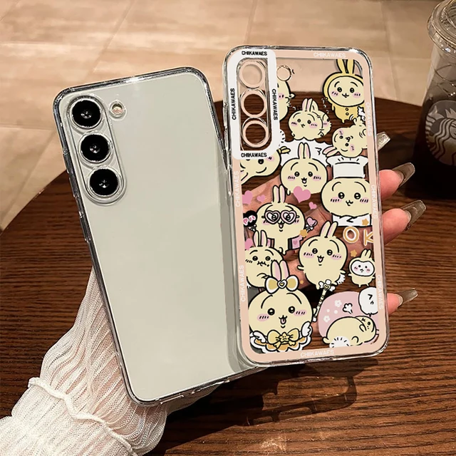Chiikawa Samsung Phone Case For Samsung S24 S23 S22 S21 S20 S10 FE Note20 Note10 Plus Ultra - Image 6
