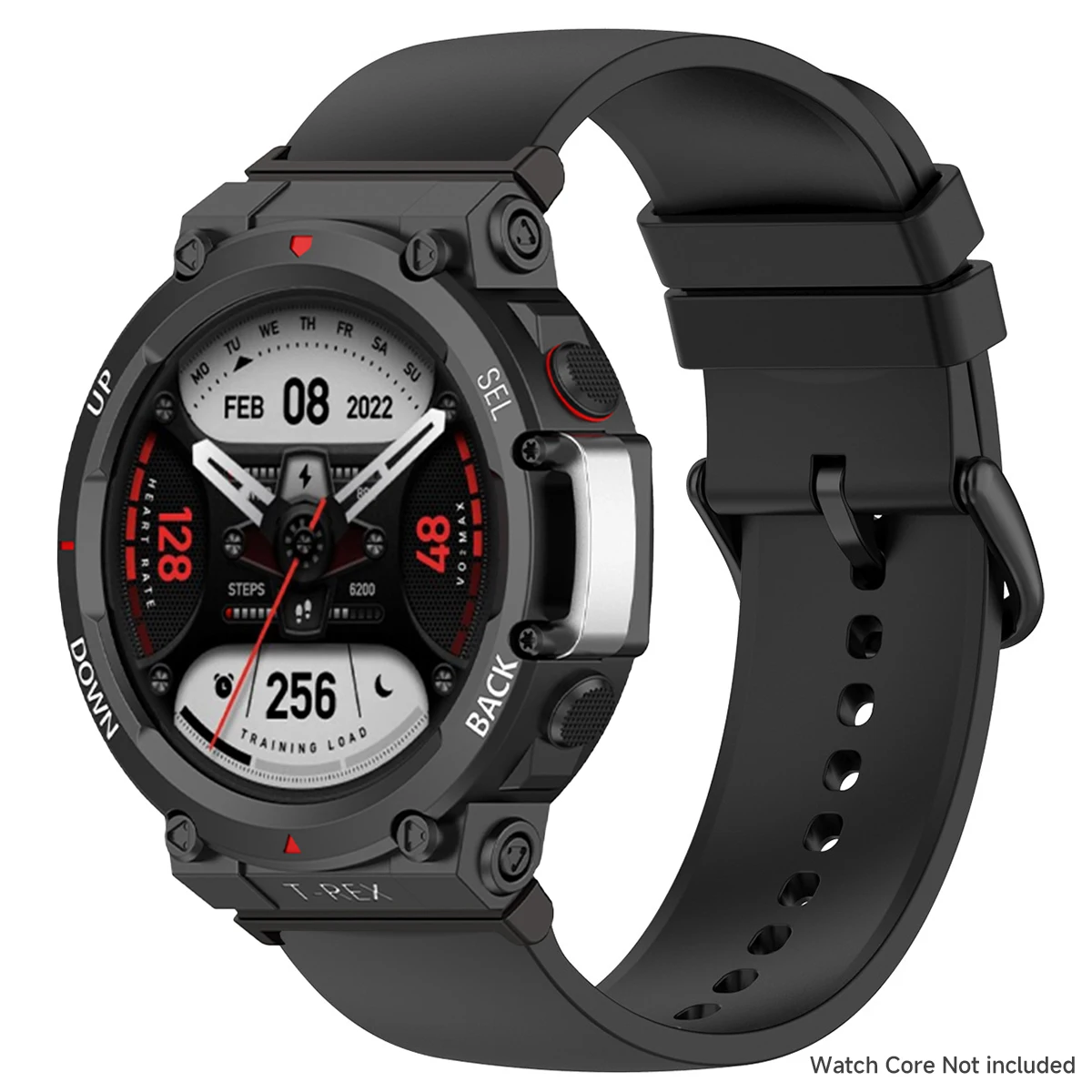 Enhanced Silicone Sport Strap Replacement for Huami Amazfit Watches