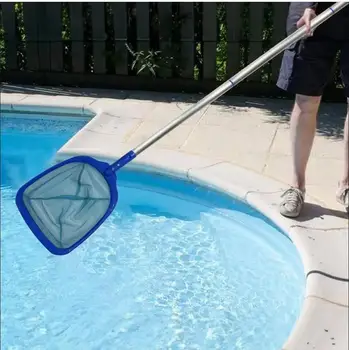 ตาข่ายดักสำหรับทำความสะอาดสระน้ำแบบยืดหดได้ตาข่าย6.35ft สำหรับทำความสะอาดสระว่ายน้ำใหม่ 2