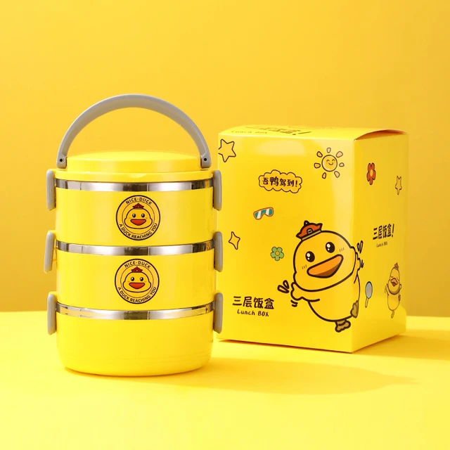 Portable Stainless Steel Thermos Children  Stainless Steel Thermos  Lunchbox - Lunch Box - Aliexpress