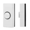 Plastic Hard Wiring Press Button Press Button Push Press White 86MMX37MMX22MM Chime Bell Door Bell Inserts Wall 6