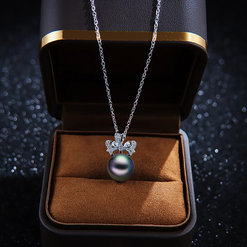 Exquisite Pearl Jewelry Women's Set Elegant Pearl Jewelry Three-piece Premium Anniversary Gift Wedding Bridal