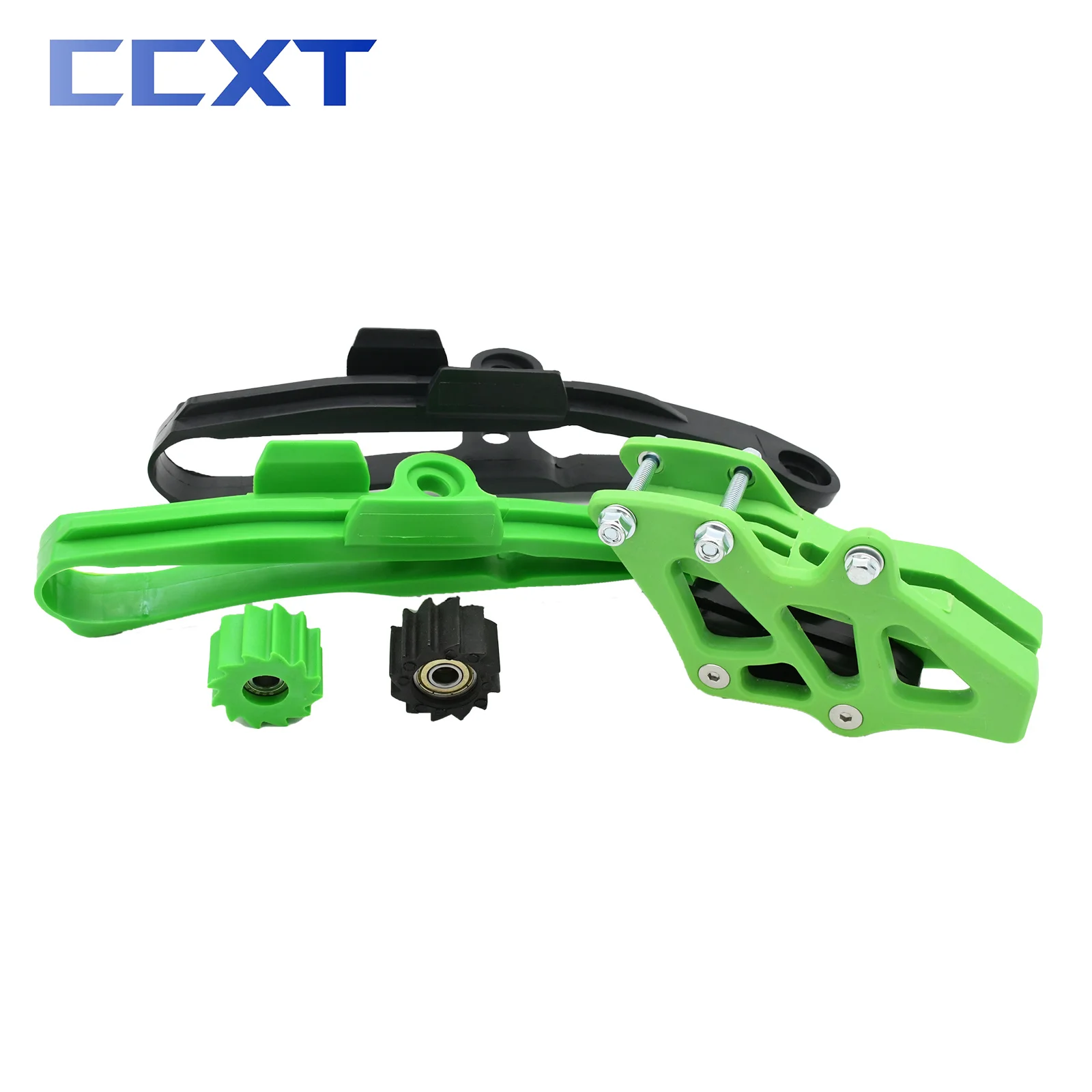 Motorcycle Chain Guide Guard Swingarm Roller Sprocket Protector For Kawasaki KX250F KX450F 2009-KLX450R 2008-2014 Universal
