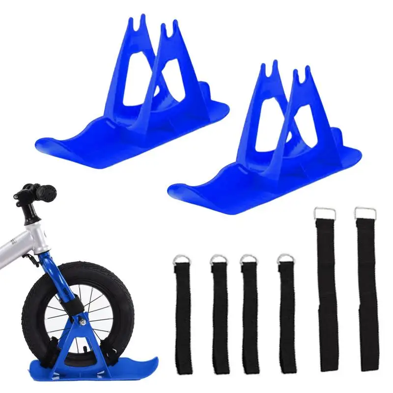 Snow Cycling Sleds Snow Sledge Ski Board Funny Sledge Board Sturdy Kids Scooter Portable Cycling Snowboard For
