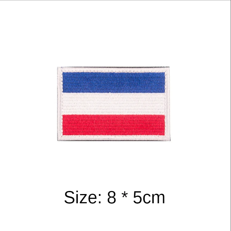 European Countries National Flags Patches EU Member States Flag Embroidery Appliques Iron on England Scotland Badges for Clothes 