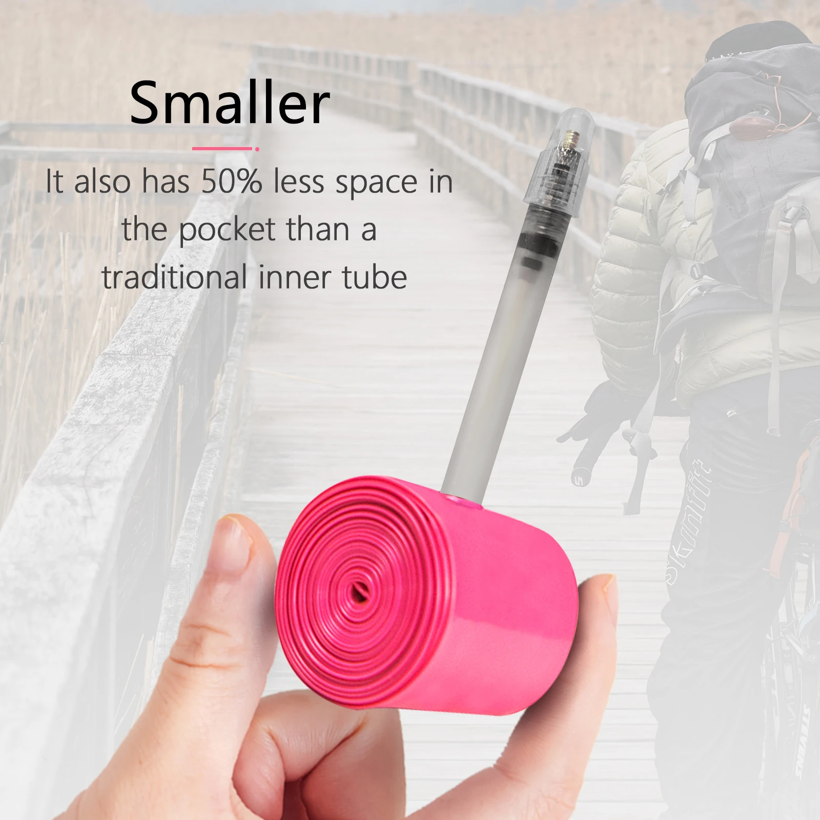 Camera D'Aria TPU RideNow Ultraleggera 700C - Presta 19g 24g 36g Per Bici Da Strada