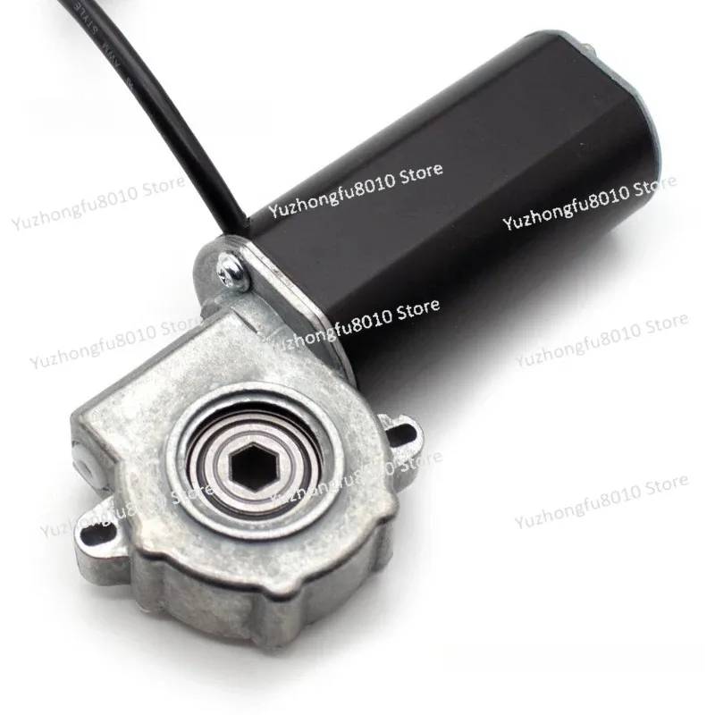 96A8 DC 24V 리프팅 테이블 모터 전기 커피 테이블 모터 육각 구멍 6MM/8MM/13MM 옵션 부하 용량 50KG 120RPM