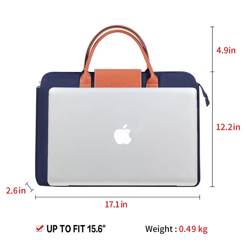 Women's Briefcase Computer 14 inch Bag For Macbook Air Leather Laptop  Handbag Work Office Ladies Crossbody Bags For Dell Acer Hp - AliExpress