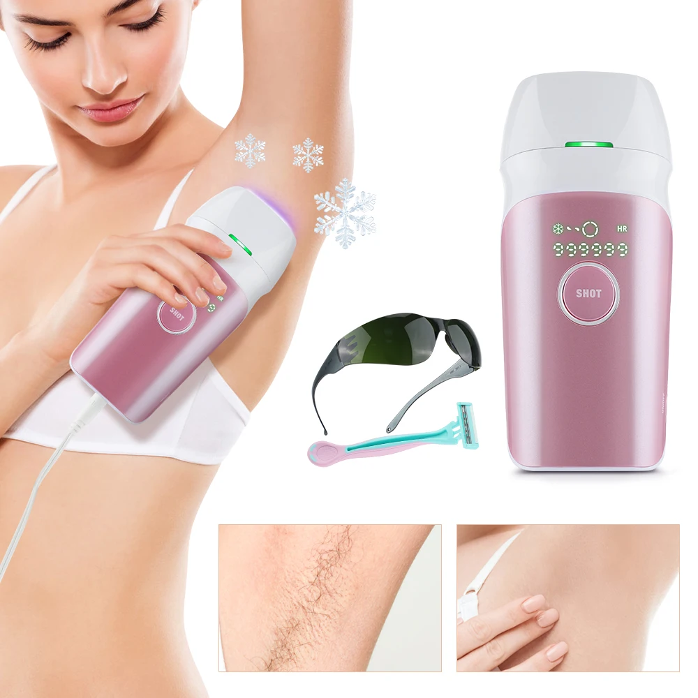 

New IPL Hair Removal Epilator Electric Ice Laser Epilator Machine for Bikini Face Body Hair Remover for Ladies Women Men Shaver