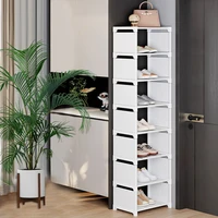 Large-Capacity Multilayer Shoe Rack, Easy Assembly Metal Frame & Fabric Interlayer Storage Shelf for Entryway Hallway, Organizer 1