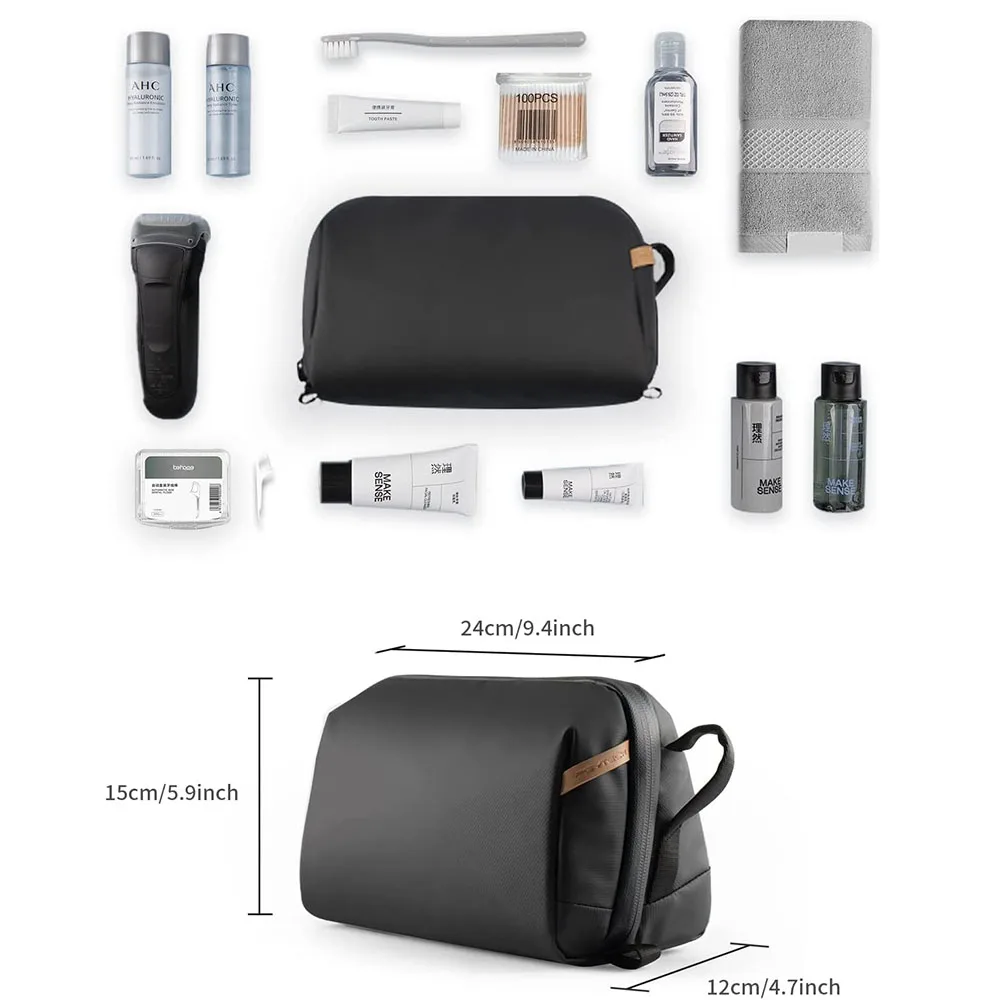 Pgytech-wash Pouch Hanging Toiletry Bolsa For Homem Kit Dopp Impermeável Travel Makeup Bolsa Organizador de Artigos de Higiene Pessoal e Cosméticos - Image 5