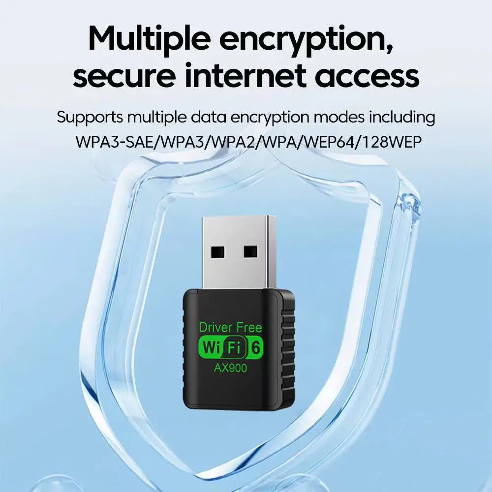 USB WiFi 6 블루투스 5.4 어댑터 2 in 1 동글 듀얼 밴드 드라이브 프리 2.4G&5GHz USB 네트워크 무선 Wlan 수신기 (윈도우용)