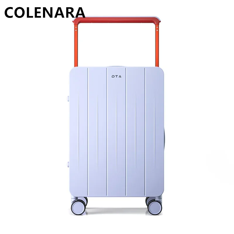 

COLENARA PC Suitcase 20"22 Inch Women's Zipper Boarding Box 24"26" Men's Large Capacity Trolley Case Carry-on Travel Luggage
