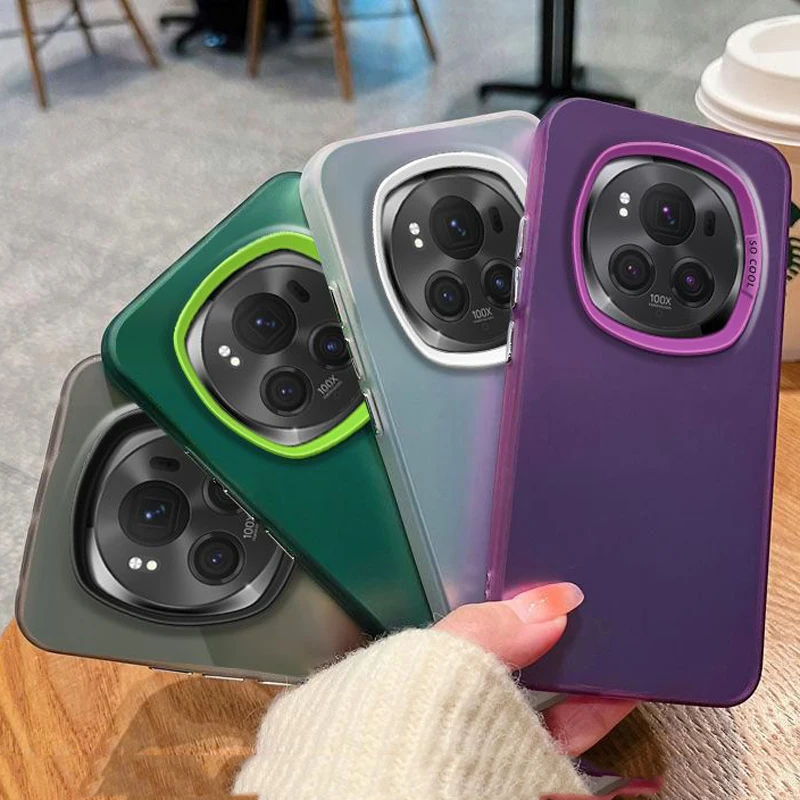 Metallic Aurora Skin Matte Phone Case Cover