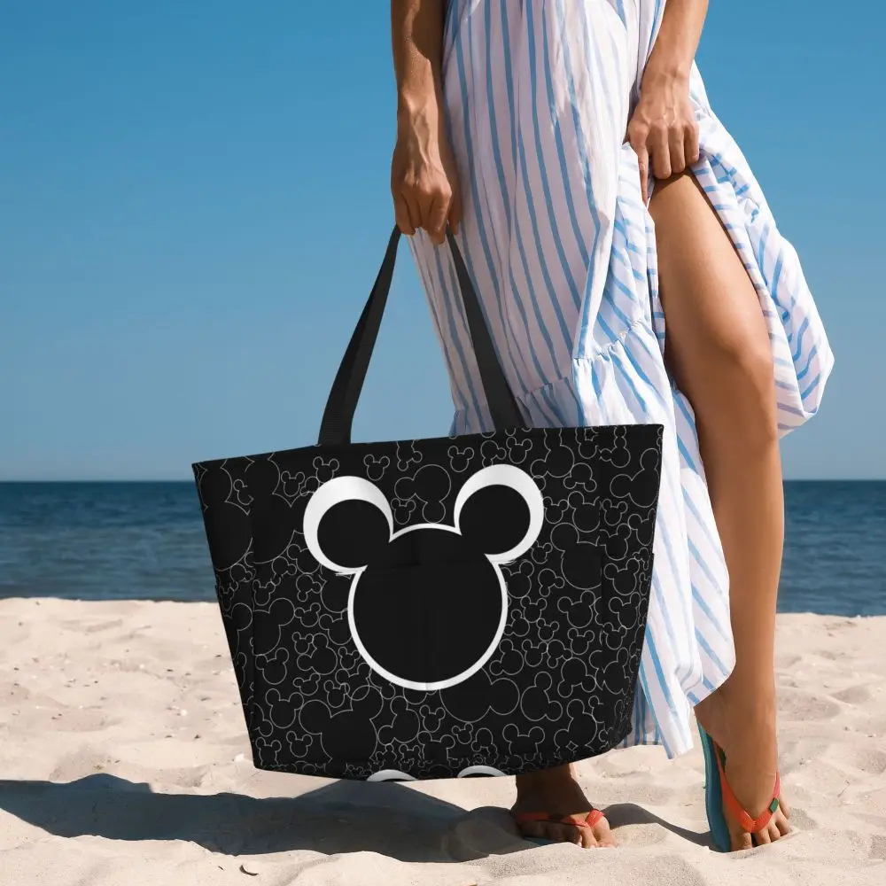 Large Beach Tote Bag Women Waterproof Sandproof Tote Bags for Pool Party Sd6b67712976d4f299f1c519acc70bd23M