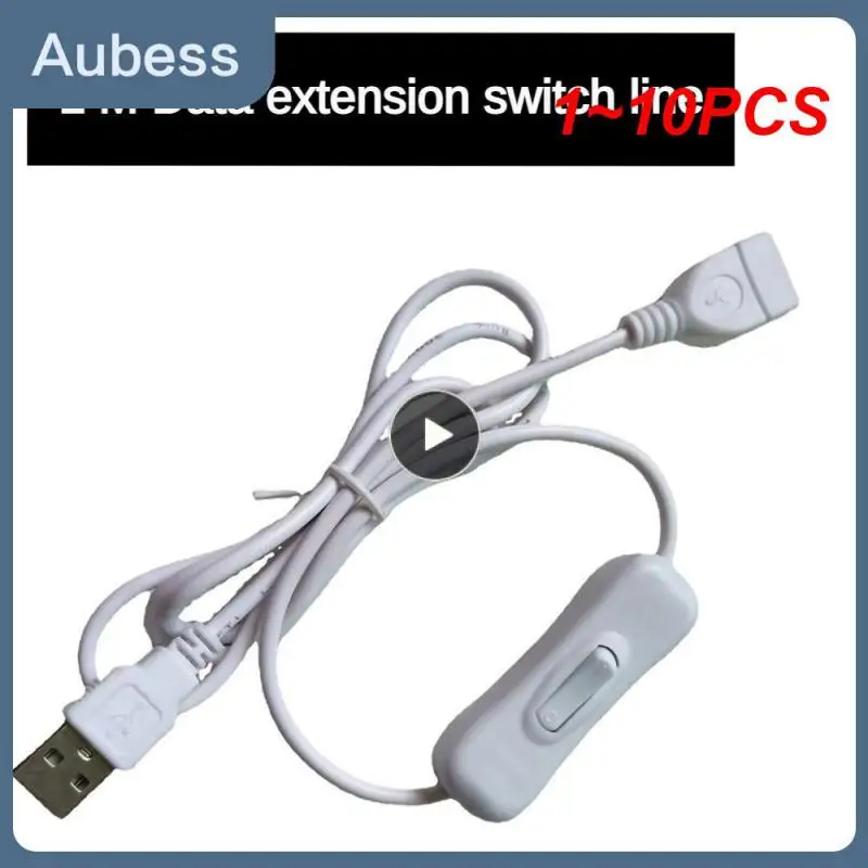 

1~10PCS Cable Extension Cord 4 Cores Data Transmission Extension Cord High Speed Transmission Power Delivery Power Supply 22awg