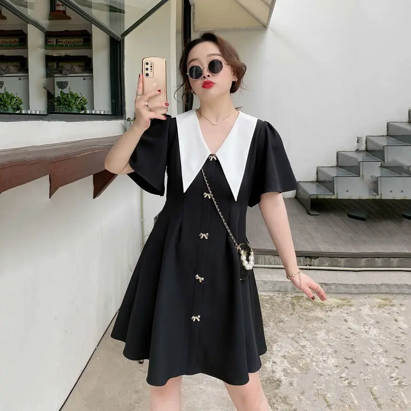 Mini Black Woman Puff Sleeve Blazer Dress for Women Loose Korean Fashion  Long Dresses Casual Sexy Harajuku Vintage Aesthetic2025 - AliExpress  200000345