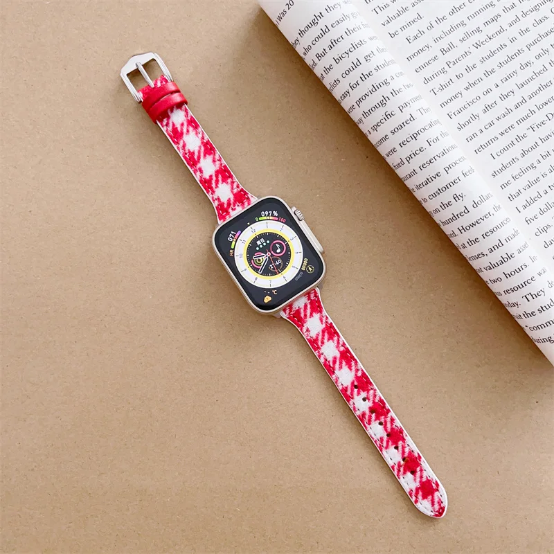 

Ремешок ультратонкий для смарт-часов Apple watch 44 мм 45 мм 49 мм 40 мм