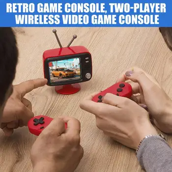 Console di gioco retrò con 300 giochi classici integrati 216 giocatori singoli e 84 giochi per due giocatori Controller wireless 2.4G