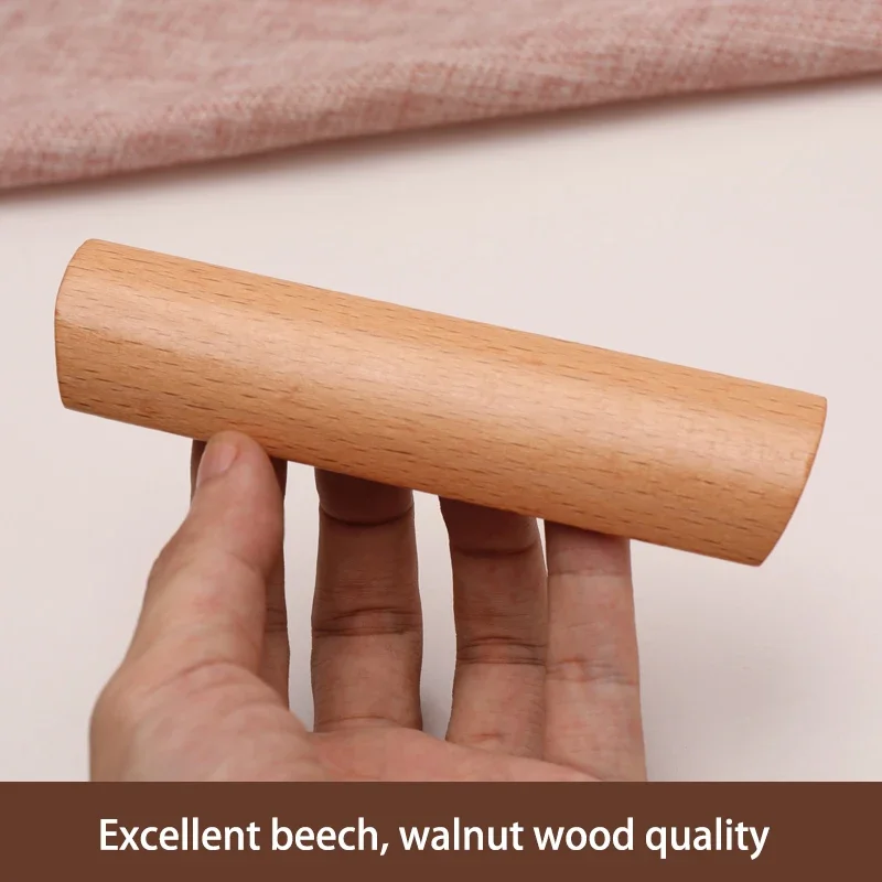 Natural Beech Wood Cabinet and Drawer Handles