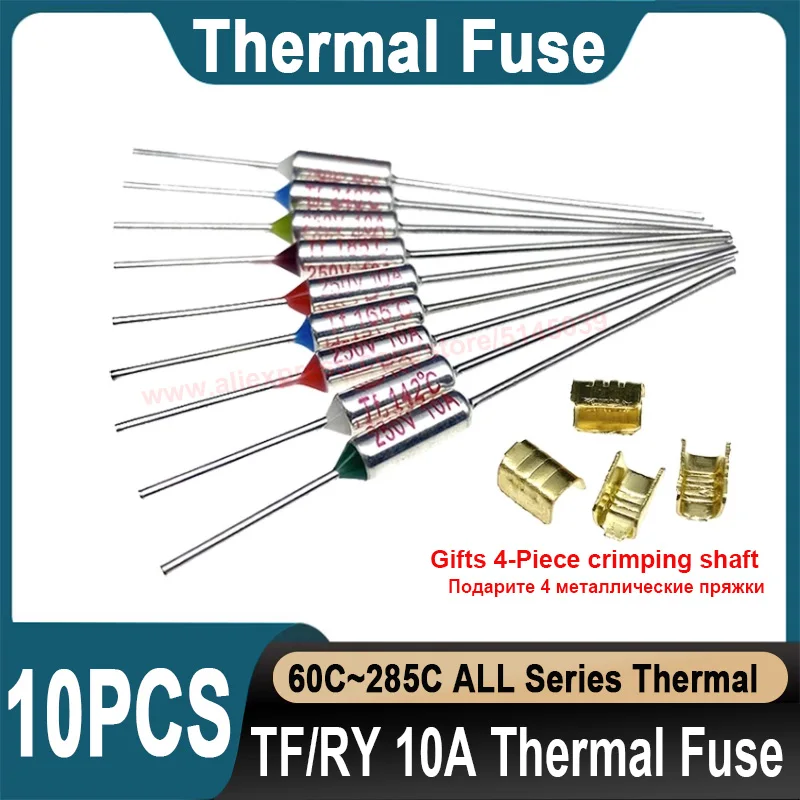 100 Stück Thermosicherungen 10A / 15A 250V – Ver Produktbild-Vorschau 3