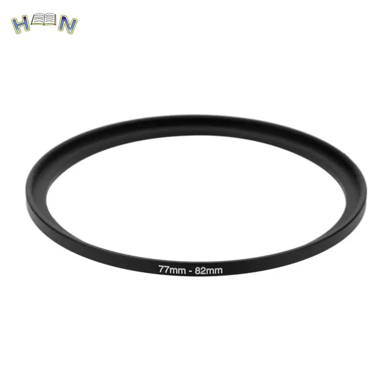 

77mm-82mm Step Up Ring Filter Adapter Set 77 To 82 77-82mm Stepping Adapter Camera Adapter Ring Black