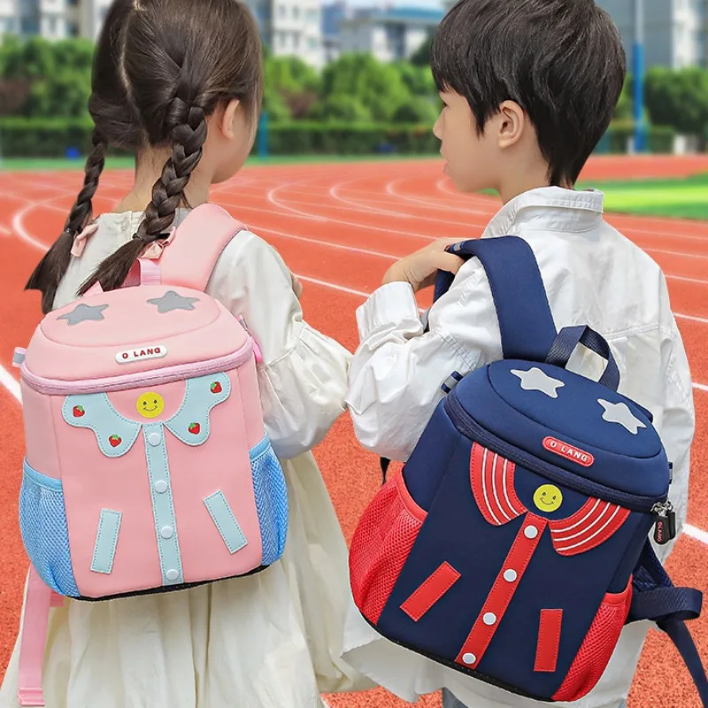 

Chikage Kindergarten Bags Ultra-light Spine Protection Burden Reduction Children's Schoolbag Primary School Backpack