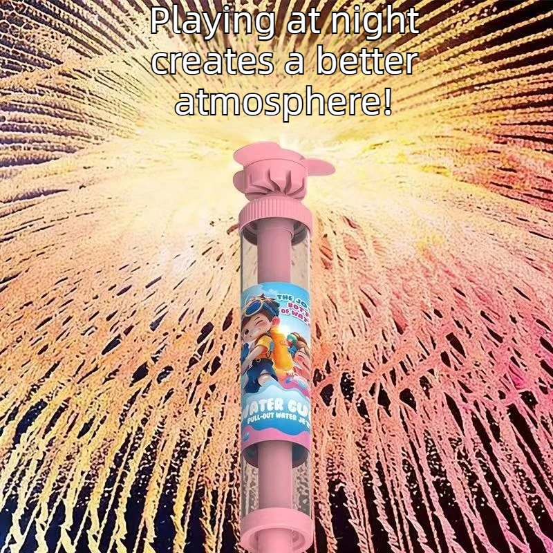 대용량 물총 회전식 스프레이 노즐 어린이 물놀이 축제 장난감 야외 가족 놀이 게임