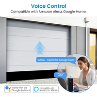 QCSMART ZigBee 3.0 Garage Door Wireless Sensor Opener Controller Tuya Smart Life App Remote Voice Control Google Assistant Alexa - Image 3