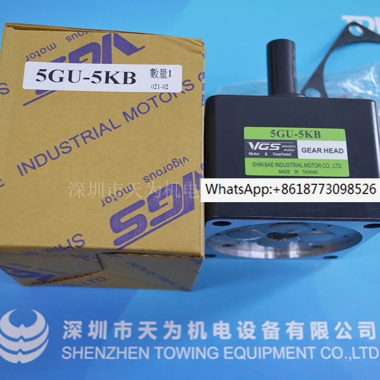 

Оригинальный редуктор VGS 5IK60RGU-CF + 5GU-6KB, Тайвань