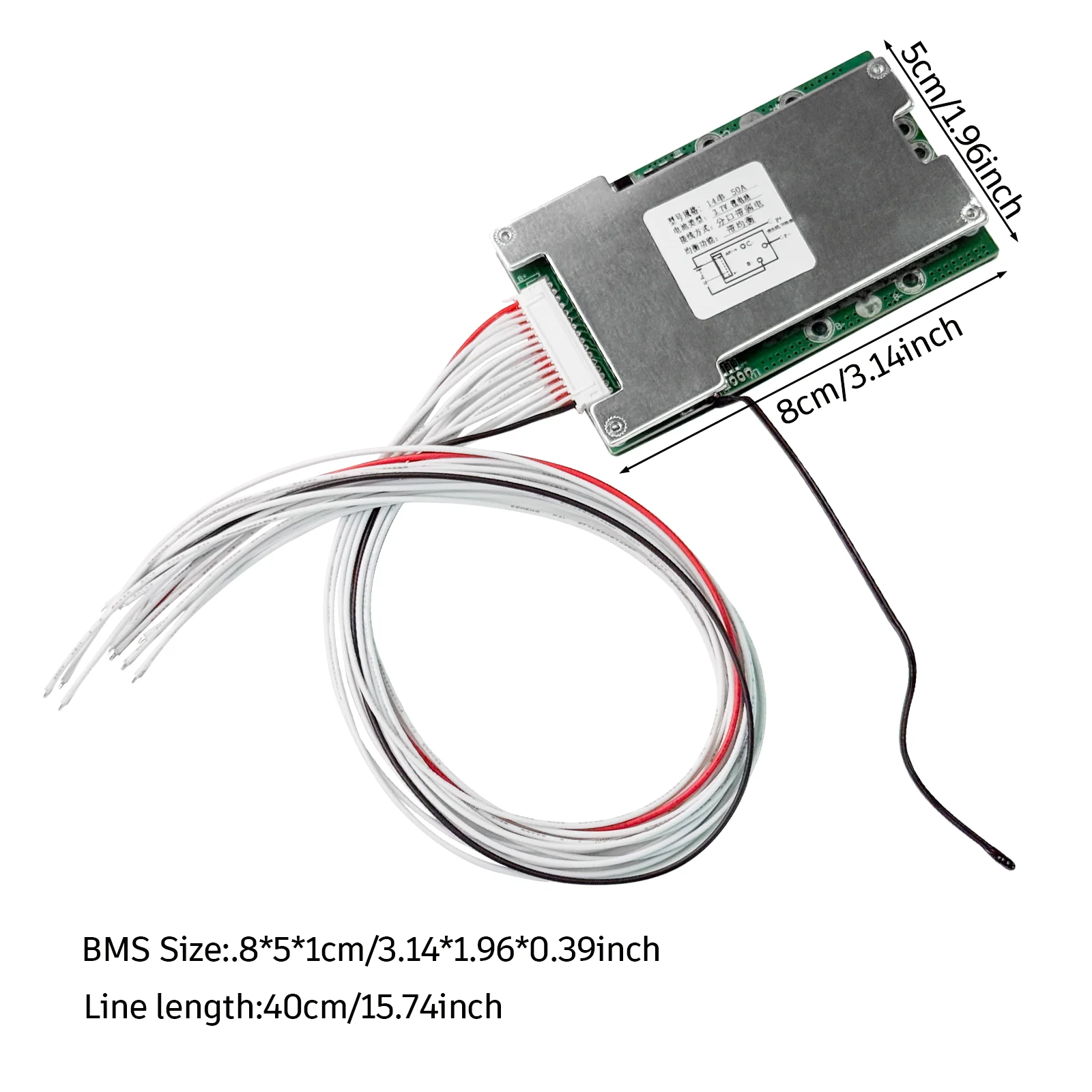 High-Performance Lithium Battery Management System for E-Bikes and Scooters with Adjustable Protection Board Options