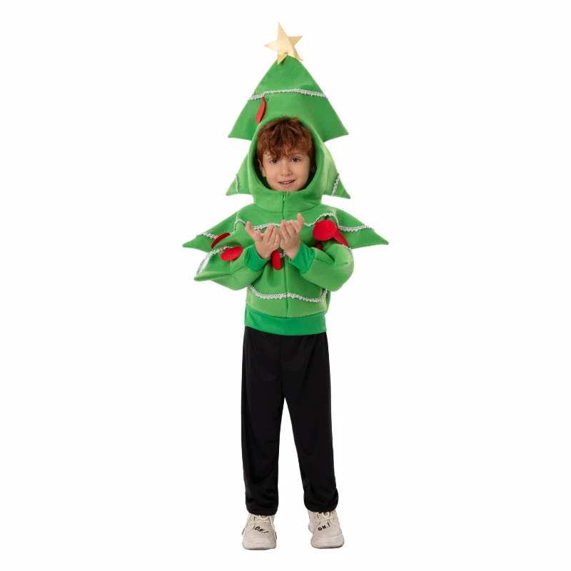 

Christmas Costumes Children's Performance Costumes Christmas Tree Cos Props Dress Up Party Festival Campus