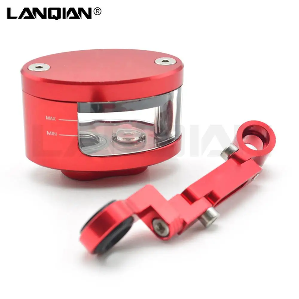 Motorcycle Front Brake Fluid Reservoir Clutch Tank Oil Fluid Cup For Yamaha FZ1 FZ6 MT07 MT09 TMAX 500 530 YZF R1 R3 R6 MT 07 09