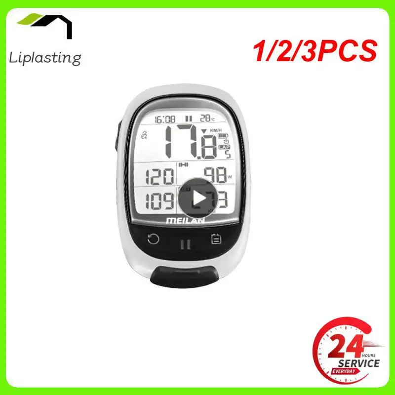 

1/2/3PCS Oval M2 Bike GPS Navigation ANT+ Cycling Computer Support Connect With Cadence Heart Rate Female Male Round Shape Meter