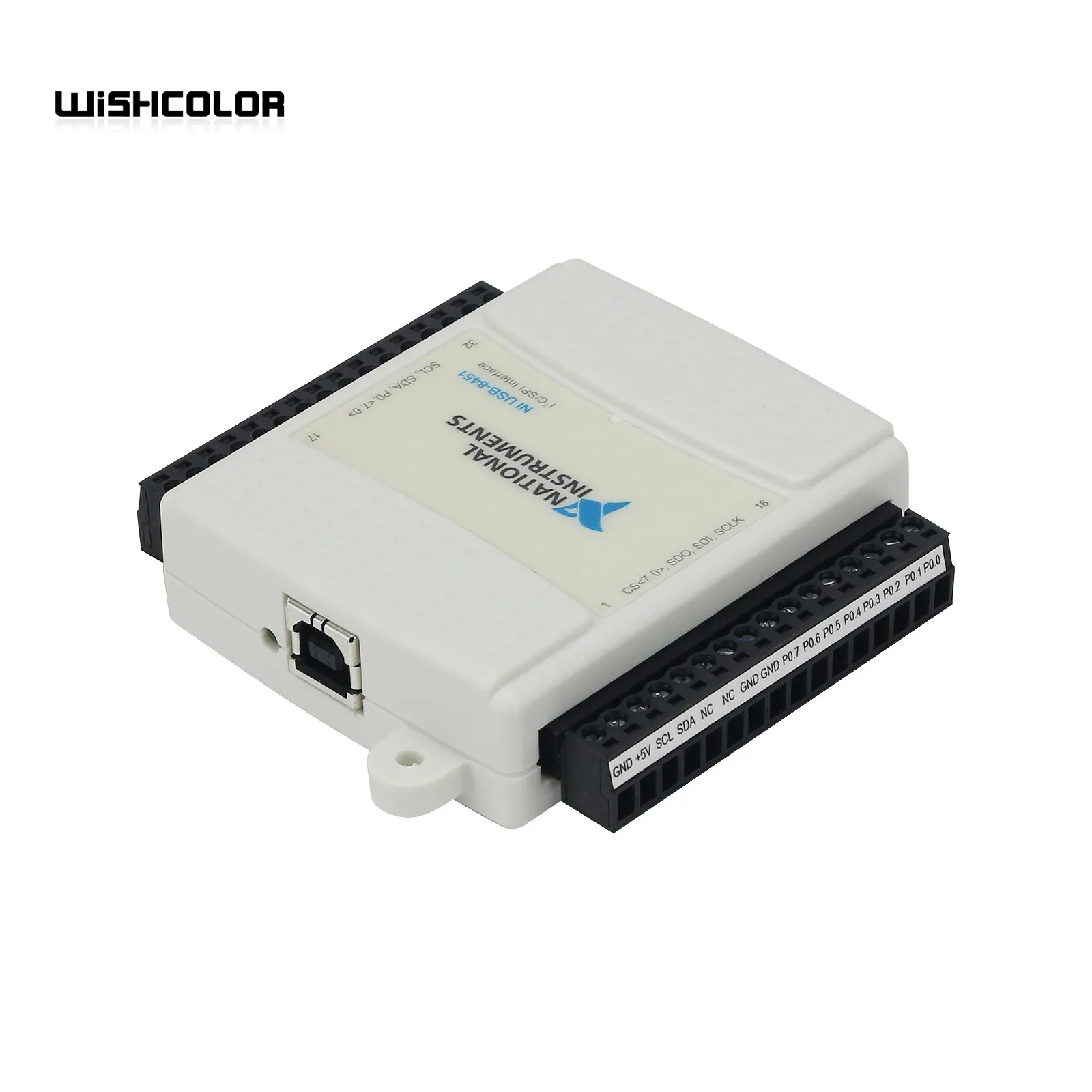 Wishcolor USB-8451 779553-01 OEM Data Acquisition Card DAQ USB w/ Data Cable Terminal I2C SPI Interface for NI 6