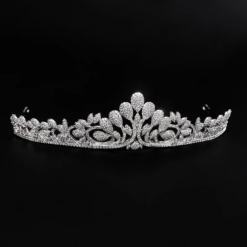 

YYSUNNY Crystal Princess Tiaras and Crowns Headband Girls Flower Bridal Prom Crown Wedding Party Hair Accessories Jewelry Gift