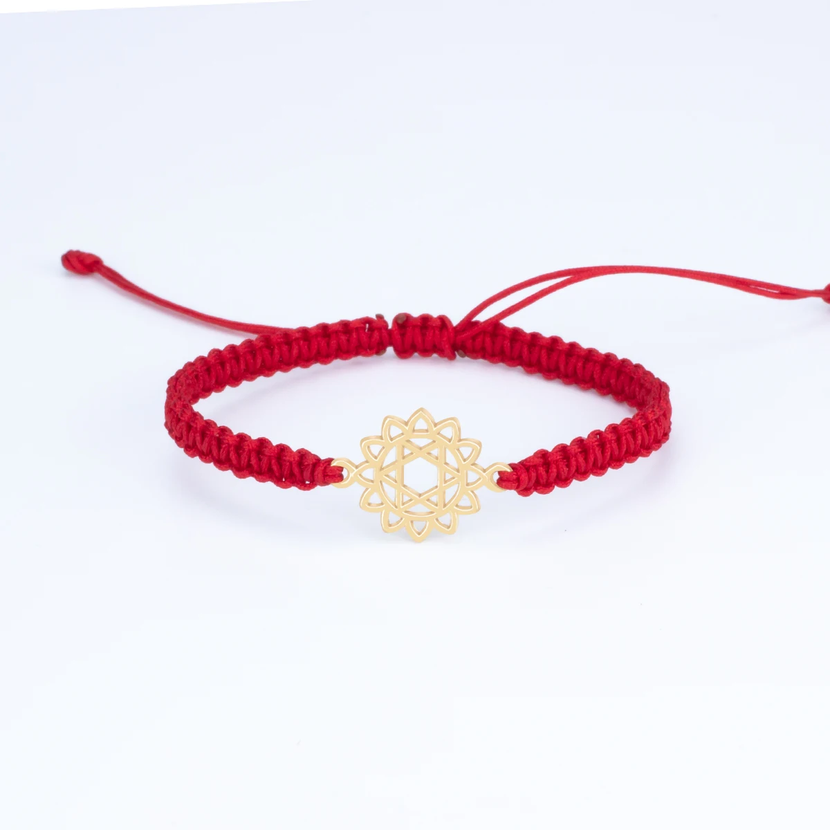 

Lotus Symbol Hand Woven Rope String Adjustable Bracelet for Women Men Lucky Fashion Jewelry Friends Gift Prayer-2