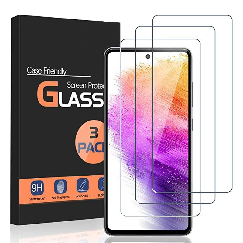 Per Samsung Galaxy A73 5G Pellicola Protettiva Per Telefono Antisfondamento Hd Pellicola Protettiva Trasparente A73 Vetro Temperato Per Samsung A73 20