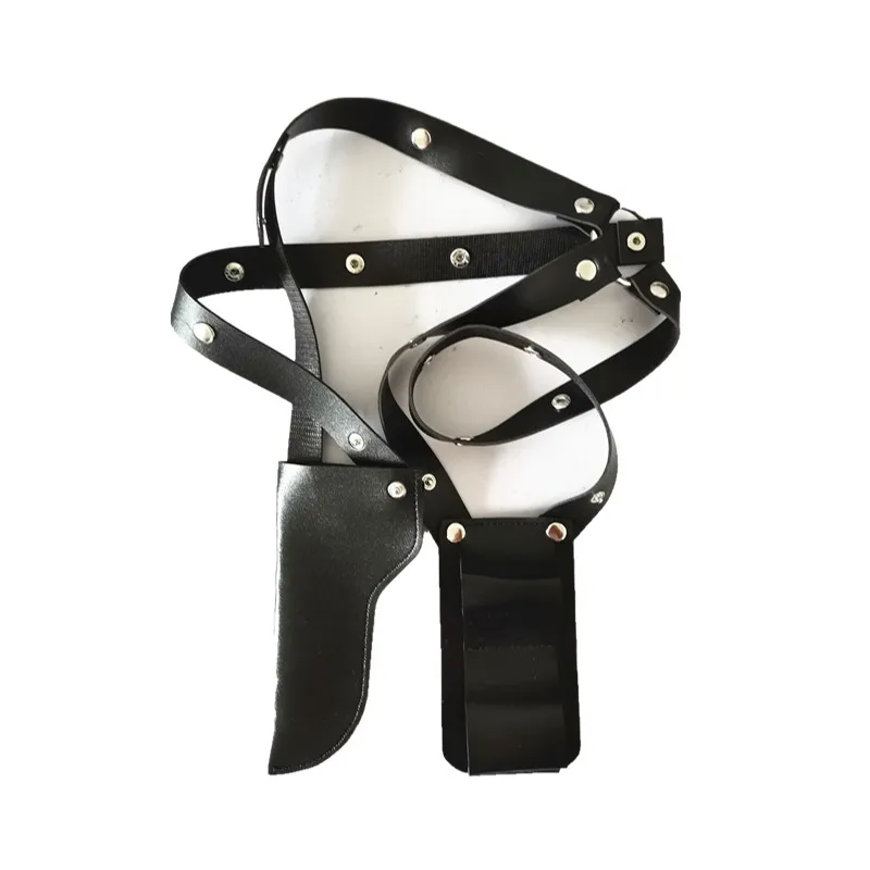 Carnival Kids Girls Harley Suicide Cosplay Costumes Accessory Squad Quinn Gloves Belt Bracer Holster Birthday Party